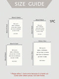 Minimalist Inspirational Quote & Motivational Affirmation Canvas Poster