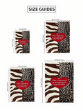 Make a statement with a zebra and leopard Y2K Canvas Poster, perfect for minimalist bedrooms, trendy fashion spaces, and bold animal print decor.