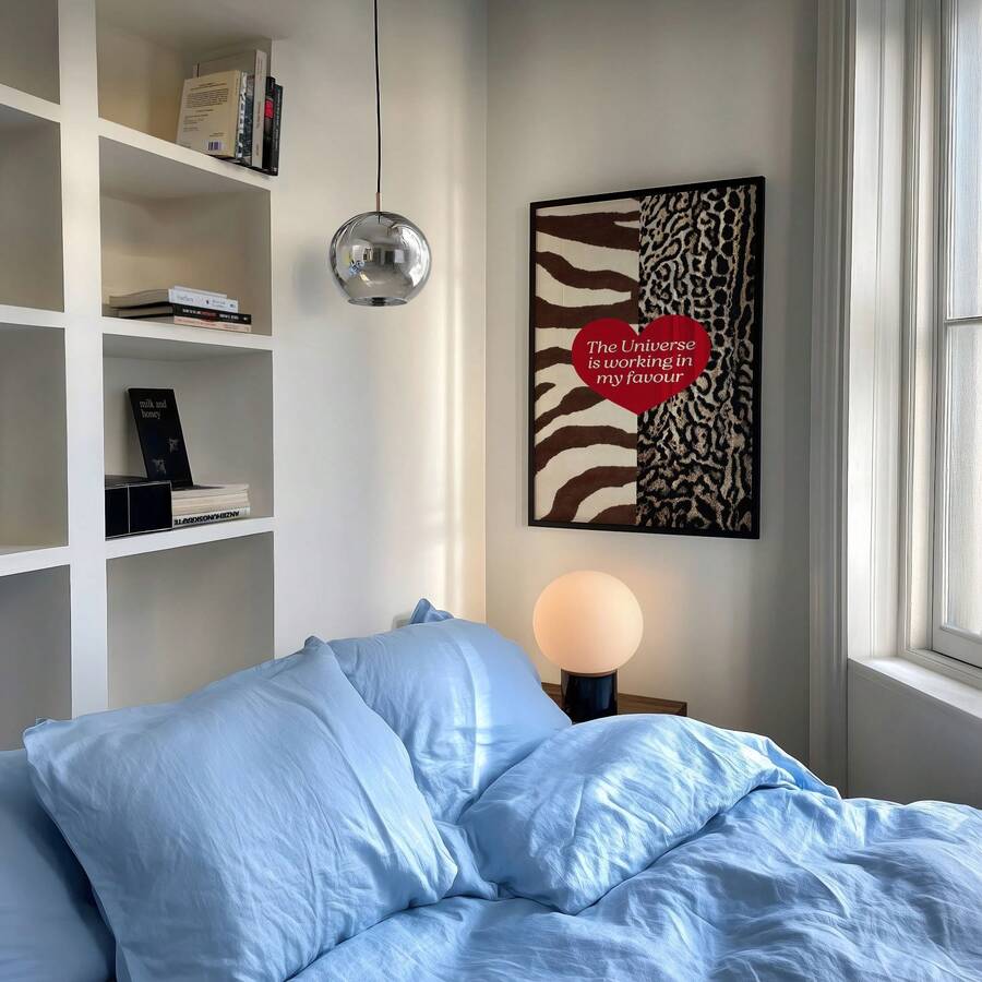 Make a statement with a zebra and leopard Y2K Canvas Poster, perfect for minimalist bedrooms, trendy fashion spaces, and bold animal print decor.