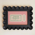 Vintage Pink & Green Shower Karaoke Ticket Funny Bathroom Canvas Poster 