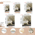 Vintage Olive Tree Still Life Botanical & Vase Canvas Poster