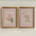 Bring a soft, romantic touch to your space with this 2PCS Hydrangea Prints Pink Floral Preppy Coquette Canvas Poster set. Featuring delicate pink hydrangea flowers and a charming floral aesthetic, these canvas prints create a feminine and dreamy atmosphere that works beautifully with preppy, coquette, vintage, and romantic interior styles.