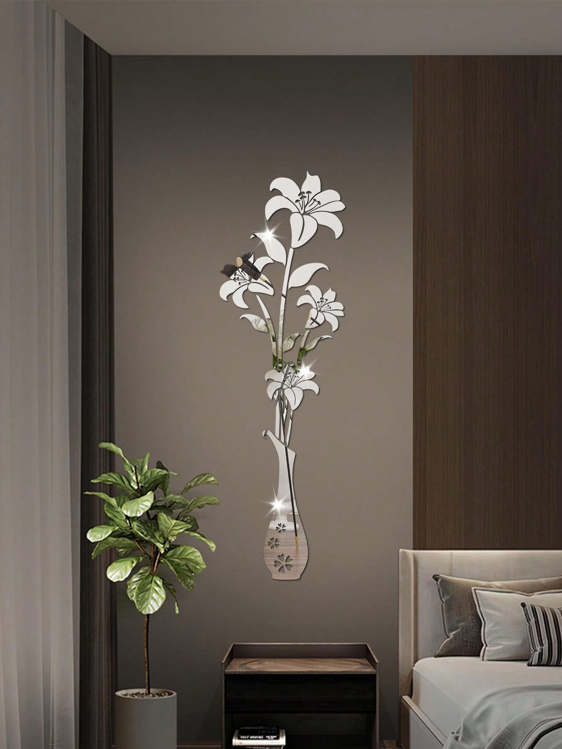 Enhance the look of your living room, bedroom, or any room with our 3D Acrylic Wall Sticker. This versatile home decor adds dimension to any space, creating a visually captivating atmosphere. Made with high-quality acrylic material, it is durable and easy to apply. Elevate your interior design game with our stunning wall sticker.
