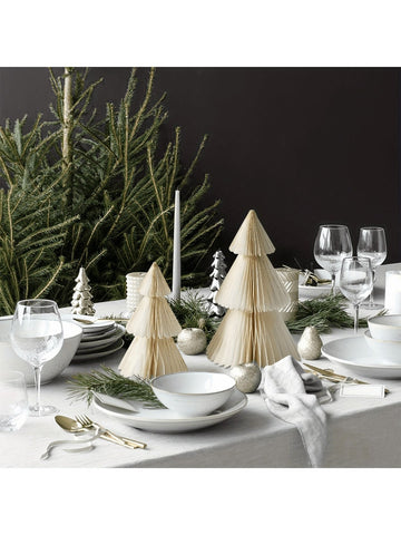 Transform your holiday spaces with this stunning 3D Beehive Paper Christmas Tree Decoration Set. Crafted from premium paper, these dimensional trees feature an intricate honeycomb design that catches light beautifully, creating visual depth and sophistication. Perfect for home mantels, office desks, retail displays, or party tables, this versatile set adapts to any décor style. The lightweight construction makes setup effortless, while the elegant beehive pattern adds a contemporary twist to traditional Chr
