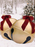 Transform your outdoor space into a winter wonderland with these commanding 60cm inflatable Christmas balls. Crafted from durable PVC material, these oversized ornaments deliver maximum visual impact for any holiday display. Perfect for front yards, patios, or commercial properties, they create an instantly festive atmosphere that captures the spirit of the season.