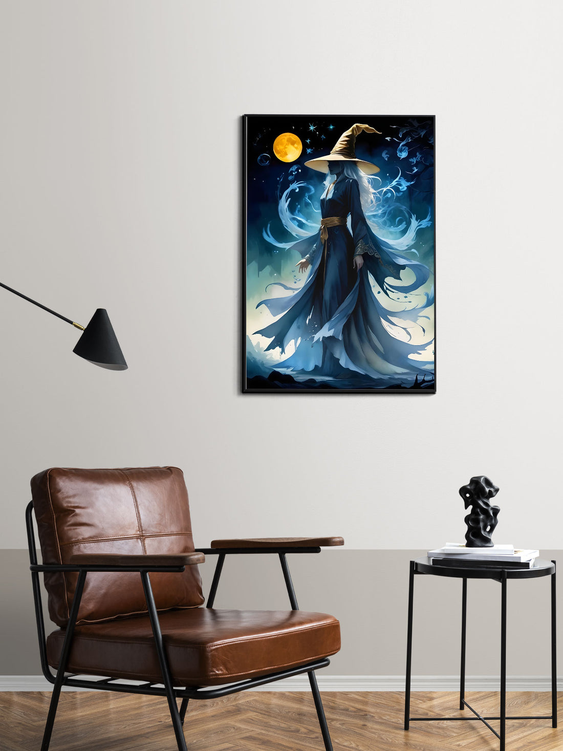 Water Witch Standing In The Moonlight Poster Wall Art