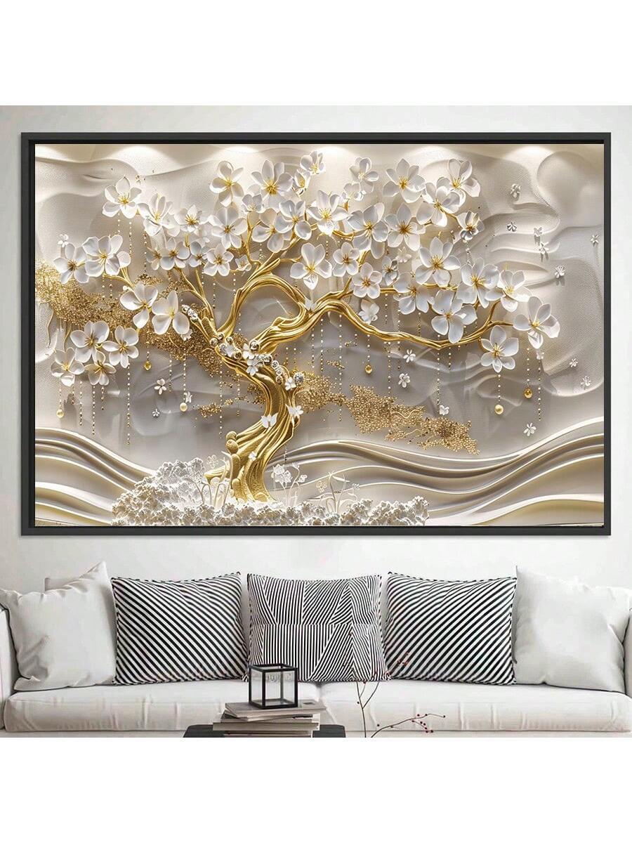 Elevate your space with this Abstract Tree of Life Canvas Art, a sophisticated blend of modern design and botanical inspiration. Perfect for both home and office, this piece adds a touch of nature’s elegance while complementing contemporary interiors. Its abstract form invites thoughtful reflection, making it an ideal focal point that enhances ambiance and promotes a serene environment. Crafted with quality materials, it ensures lasting visual appeal and durability.