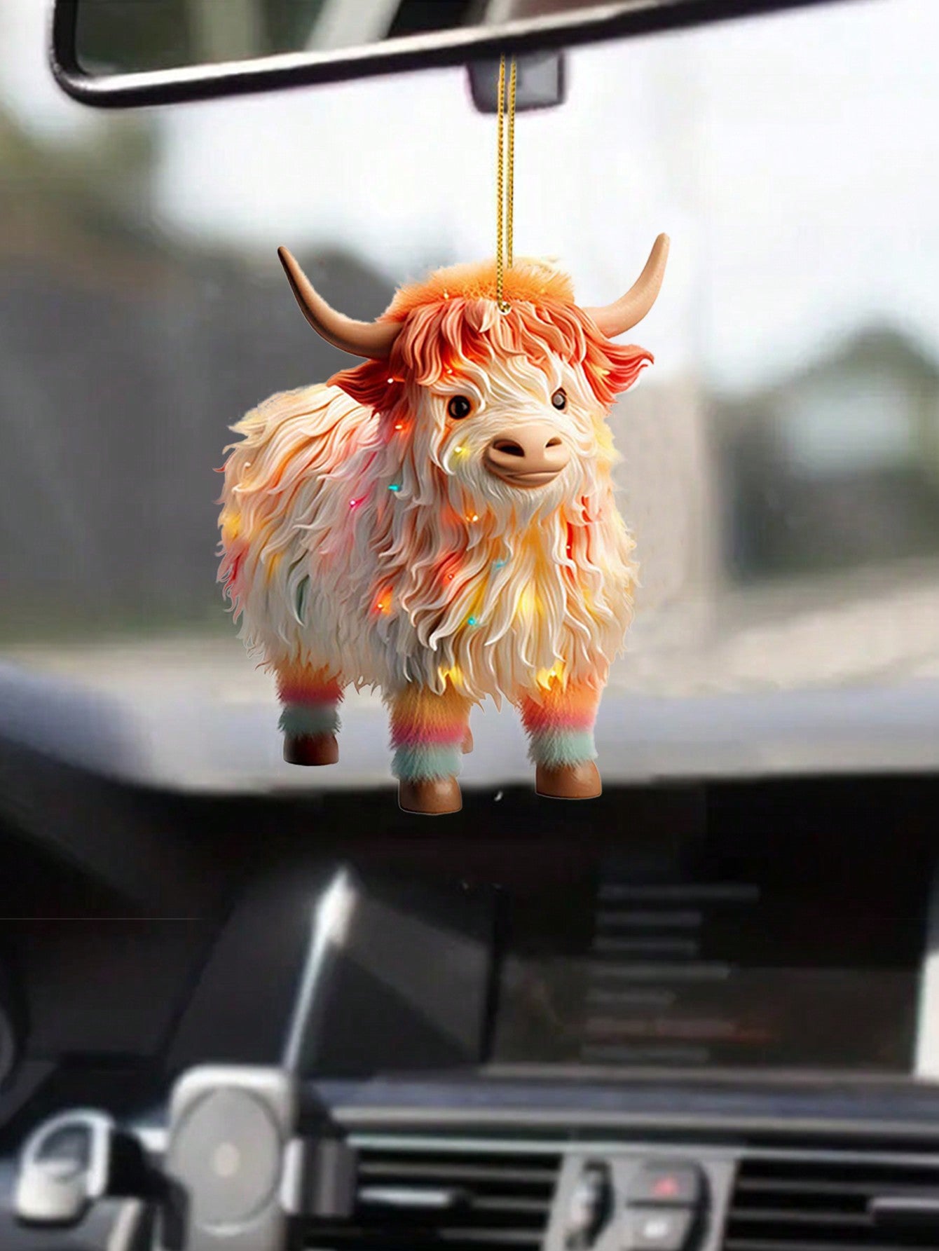 Add a charming touch to your holiday decor with our Acrylic Calf Christmas Ornament. Expertly crafted from durable material, this festive decoration is perfect for both home decor and tree hanging. Bring a delightful touch of Christmas cheer to any space with our adorable calf ornament.