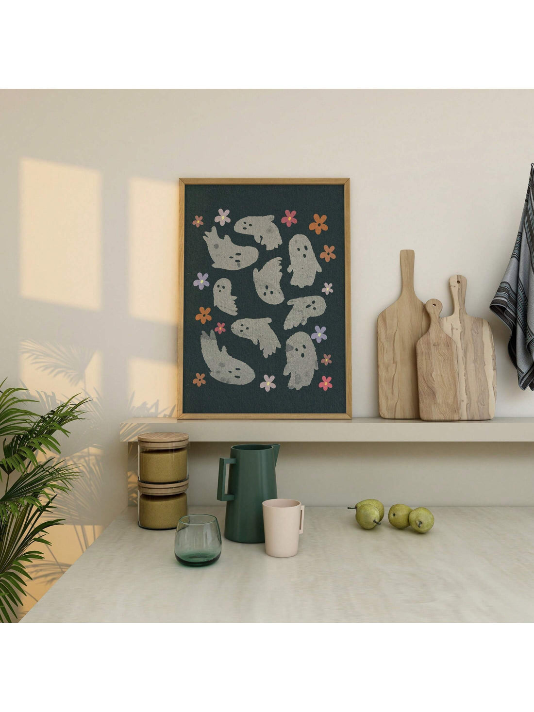 Add a charming touch to your Halloween decorations with this Adorable Ghost Print Wall Art. Perfect for creating a cozy autumn atmosphere, this print features a playful ghost design that balances spooky and sweet. Ideal for enhancing seasonal décor in any room, it brings festive spirit without overwhelming your space. Crafted to complement fall themes, it’s a subtle yet impactful way to celebrate Halloween with style and warmth.