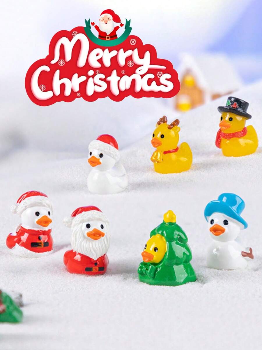 These charming mini resin demon duck statues bring playful Halloween spirit to any space. Meticulously crafted from durable resin, each figure captures delightful devilish details with expert artistry. Ideal for seasonal decorating, shelf displays, or as unique cake toppers for themed celebrations. The compact size makes them versatile for various settings—from home décor to party arrangements. Perfect for collectors who appreciate whimsical, spooky-season pieces that balance cuteness with festive flair. Ad