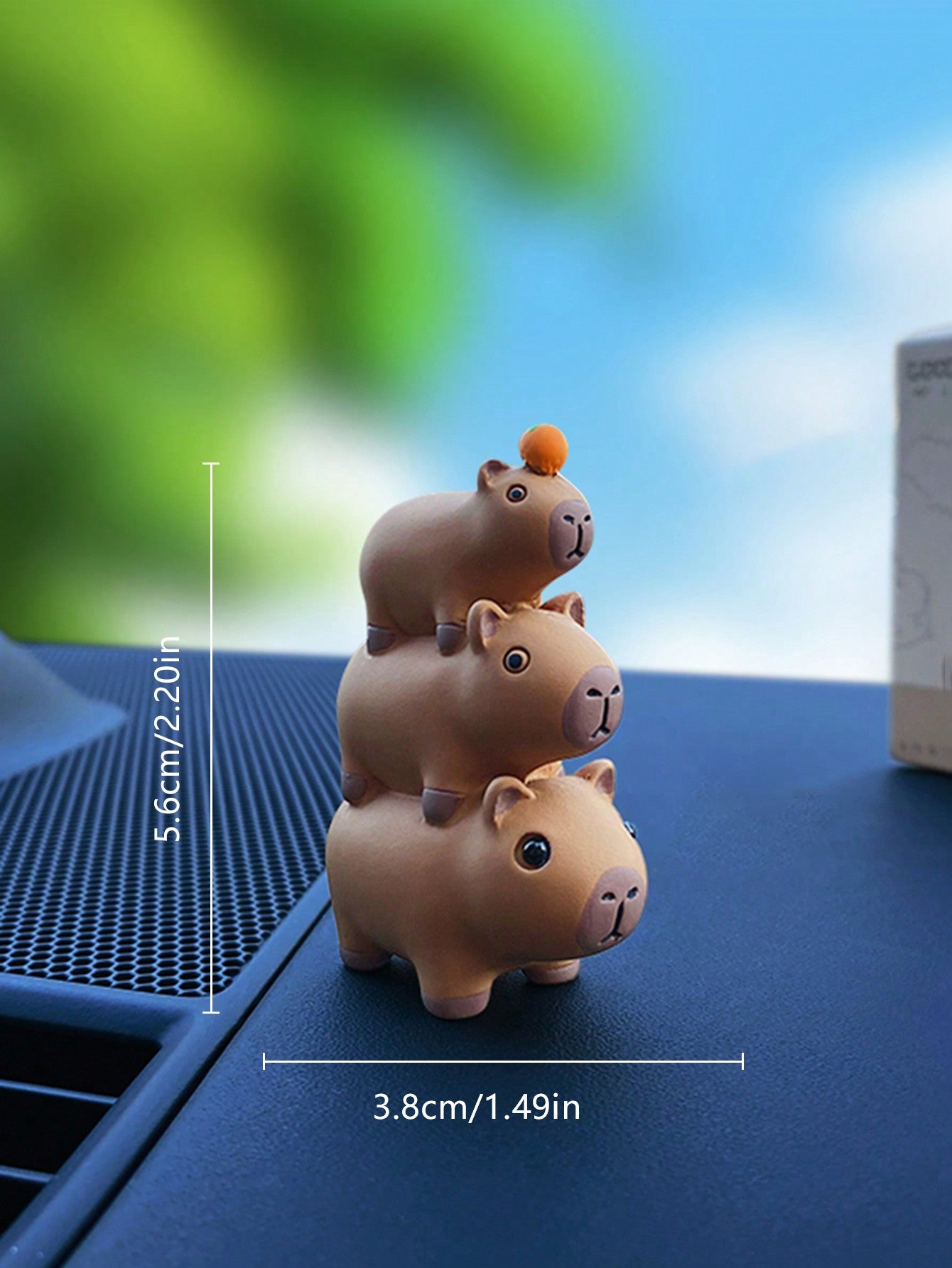 Add a touch of whimsy to your vehicle with our Adorable Hippopotamus Dashboard Ornament. Crafted with attention to detail, this hand-painted ornament will surely bring a smile to your face every time you drive. Made with high-quality materials, it is durable and built to last.