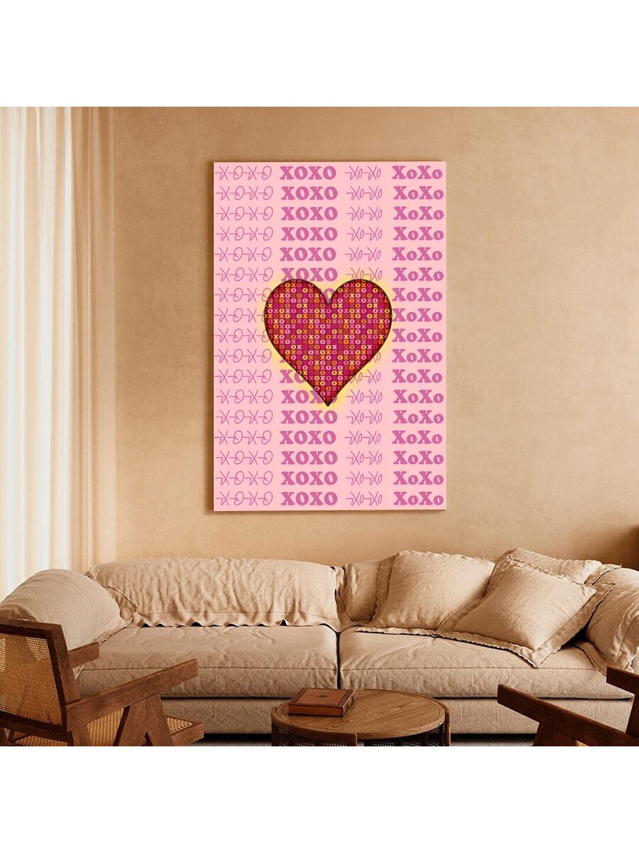 Enhance your home decor with an adorable Valentine's Day Cat Art Set. Featuring cute pink canvas prints, this set brings a love-filled element to any room. Made with high-quality materials, these prints are a charming addition to your wall art collection. Perfect for cat lovers and Valentine's Day enthusiasts alike.