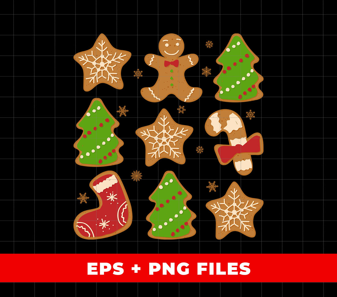 Merry Christmas, Gingerbread Man, Cute Gingerbread, Digital Files, Png Sublimation