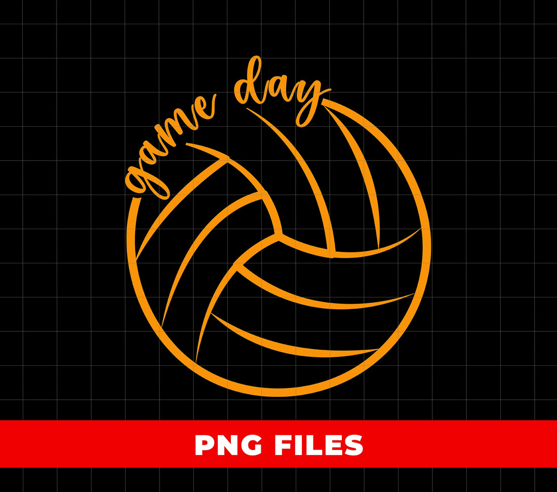 Game Day, Volleyball Lover, Volleyball Gamer, Volleyball Team, Digital Files, Png Sublimation
