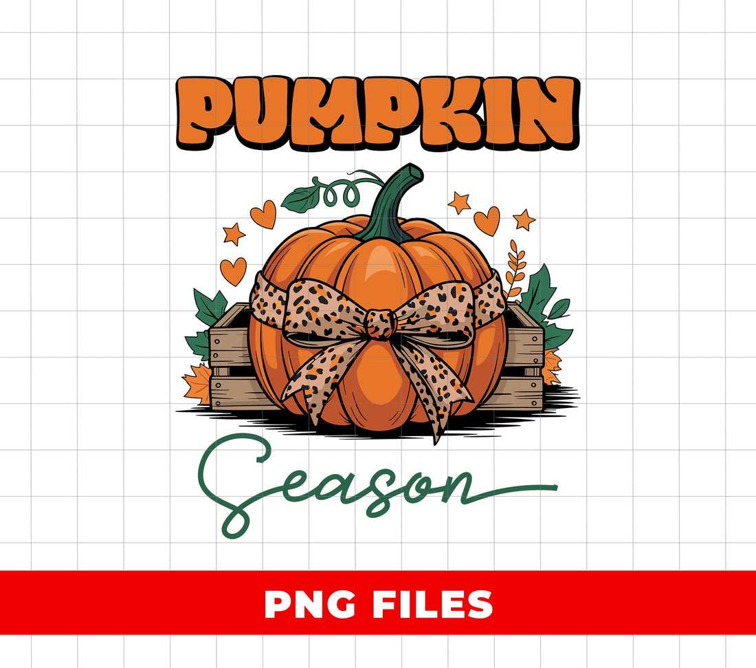 Pumpkin Season, Love Pumpkin, Thanksgiving Gift, Thanksgiving Party, Digital Files, Png Sublimation