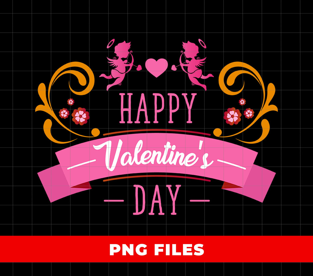Happy Valentine's Day, Valentine Gift, Cupid God, Couple Gift, Digital Files, Png Sublimation