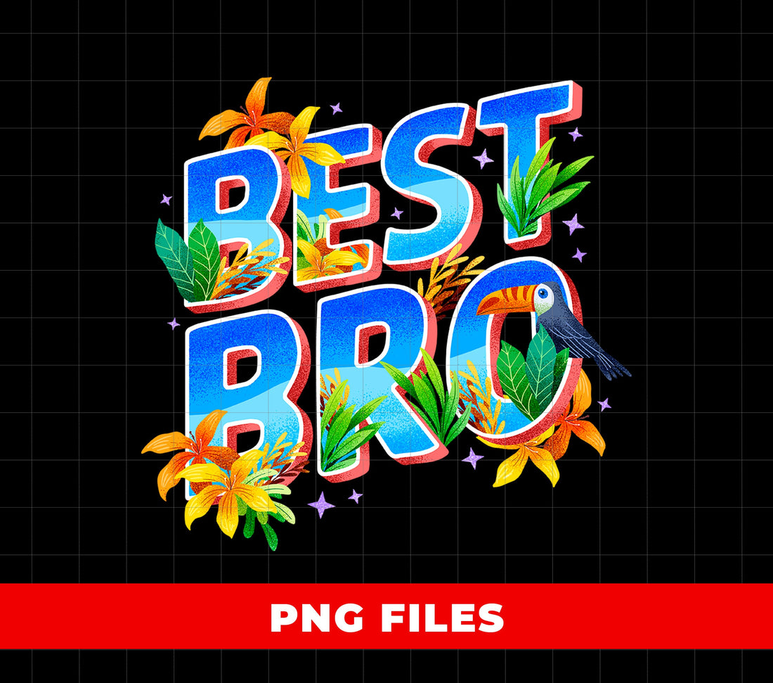 Best Bro, Best Summer, Love Summer, Summer Lover, Digital Files, Png Sublimation