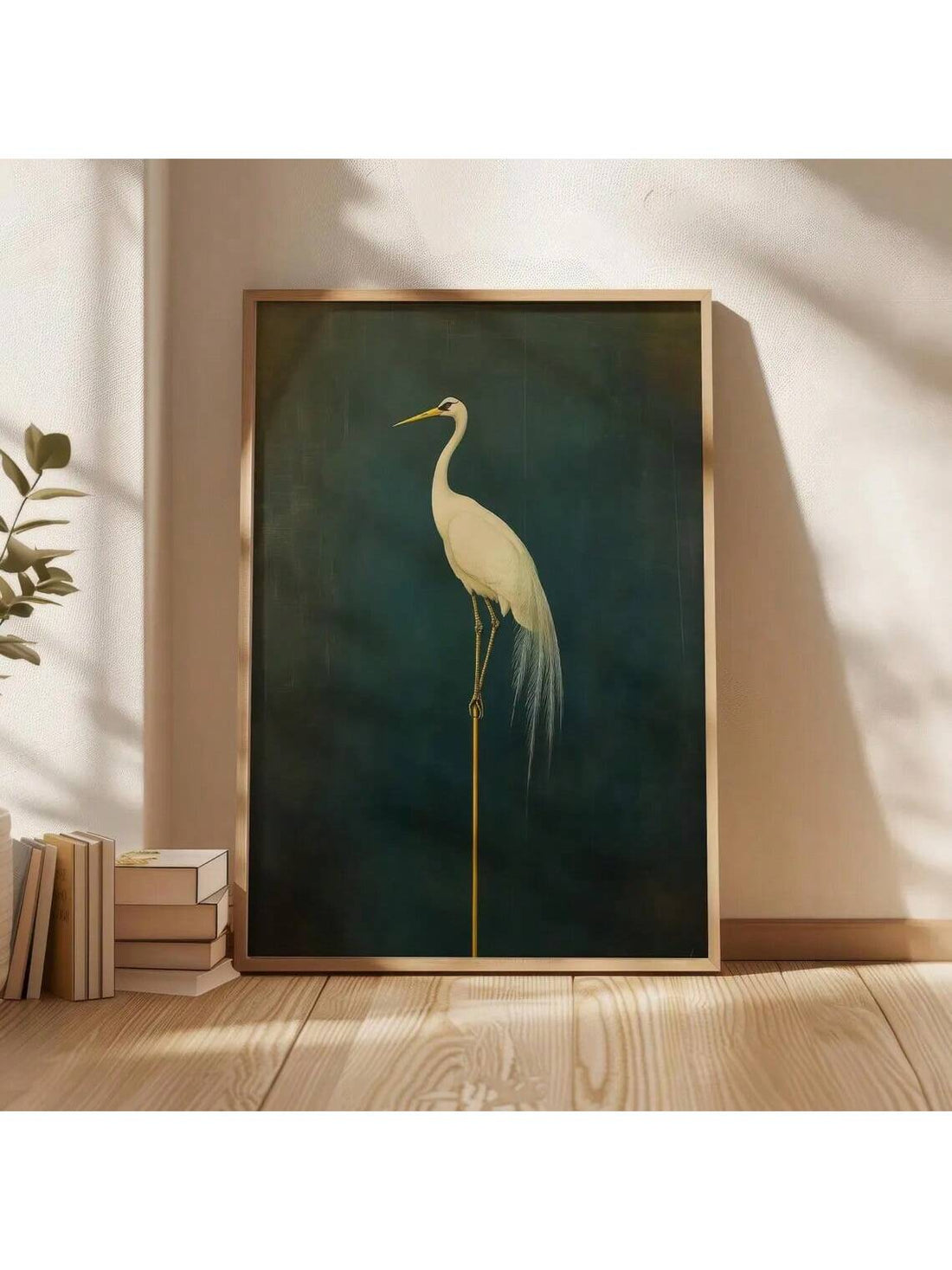 Elevate your living space with this Antique Japanese Crane Print, a striking piece of vintage wall art. Featuring elegant cranes rendered in traditional Japanese style, this artwork embodies timeless aesthetic appeal and cultural depth. Ideal for adding a serene and sophisticated touch to any room, it complements various decor styles while celebrating classic Japanese artistry.