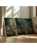 Transform your space with this stunning Art Deco Floral Landscape Canvas Print set. Featuring three coordinated pieces showcasing botanical and graphic patterns in a modern retro aesthetic, these unframed canvas prints bring sophisticated elegance to any room. The multicolor design complements bedrooms, hotel suites, dining rooms, and home offices alike. Crafted from durable, waterproof canvas material, these prints resist moisture and maintain their vibrant appearance over time. Perfect for creating a gall