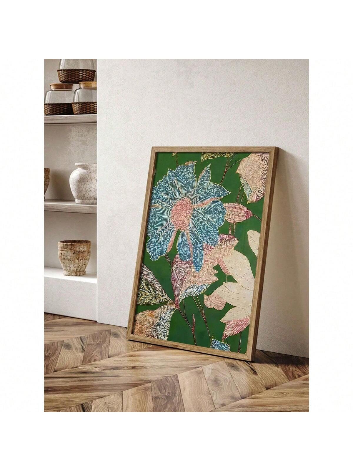 Transform your living space with this striking Art Nouveau Floral Canvas Poster, where vintage elegance meets contemporary design. Featuring intricate botanical motifs rendered in the signature flowing lines and organic forms characteristic of the Art Nouveau movement, this piece brings timeless sophistication to any room.