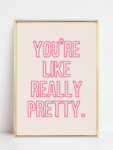 Transform your bathroom into a chic sanctuary with this modern canvas wall art. Featuring a bold "Better Late Than Ugly" message in vibrant multicolor tones, it's the perfect witty accent for any girl's bathroom. The waterproof canvas construction ensures durability in humid environments, while the removable design lets you update your decor whenever inspiration strikes. Available in both framed and unframed options, this simple yet stylish piece adds personality and humor to your space with effortless soph