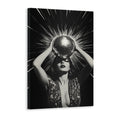 This Black and White Disco Ball Canvas Wall Art is a perfect addition to your home decor. The bold design and high-quality photography print will add a touch of glamour to any room, making it ideal for living rooms, sofa backdrops, and bedside decorations. Elevate your space with this stunning piece.