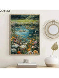 Add botanical elegance to your home with this enchanting Blooming Lotus Plants oil painting. Featuring a delightful retro cartoon style, this canvas wall art combines artistic flair with timeless appeal. The multicolor design showcases lush florals in boho and pastoral aesthetics, perfect for creating a serene, inviting atmosphere. Waterproof and removable, it's an ideal choice for any interior style—whether you're decorating a bedroom, living room, or creative sanctuary. Unframed and ready to hang, this pi