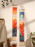 Elevate your home decor with a touch of bohemian charm. Our Bohemian Dreams Tapestry is the perfect addition to create a boho chic living space. The fringed edges add texture and interest, while the intricate design adds an artistic element. Transform your room into a dreamy sanctuary with our unique tapestry.