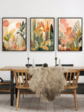 Transform your living room and bedroom into a tropical oasis with our Bohemian Oasis 3-Piece Wall Art Set. Featuring a vibrant and captivating tropical jungle theme, this set is perfect for adding a touch of nature and adventure to any space. Expertly crafted and designed to enhance your decor, this set is a must-have for any home.