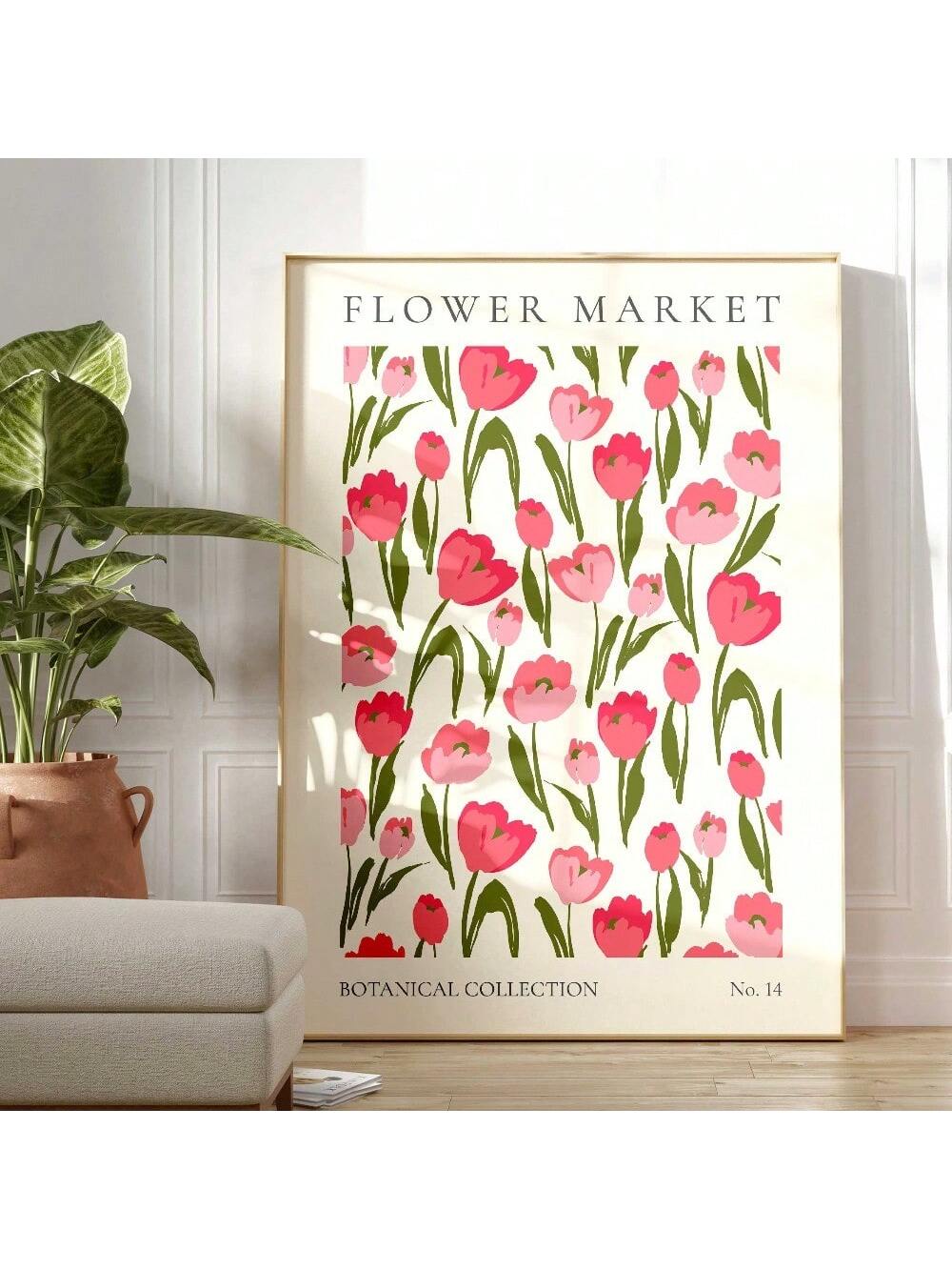 Elevate your living space with the Bohemian Pink Tulips Wall Art, a framed floral print that blends modern elegance with artistic charm. Featuring soft pink tulips rendered in a bohemian style, this piece adds a delicate yet vibrant touch to bedrooms and living rooms. The high-quality frame ensures durability while perfectly complementing contemporary décor. Ideal for creating a serene, inviting atmosphere, this artwork is a sophisticated choice for those seeking to enhance their home’s aesthetic with subtl