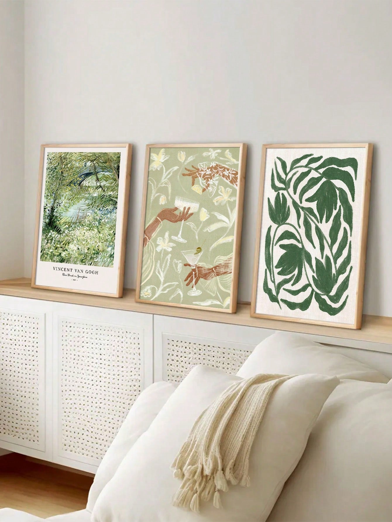 Elevate your living space with the Boho Abstract Girl 3-Piece Wall Art Set, featuring stylish canvas prints that blend modern artistry with bohemian charm. Each piece showcases abstract female forms rendered in warm, earthy tones, creating a cohesive and sophisticated focal point. Perfect for adding depth and personality to your living room, this set offers a refined aesthetic that complements a variety of interior styles. Crafted on high-quality canvas, these prints ensure lasting vibrancy and texture, mak