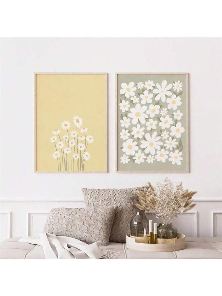 Bring bohemian charm to your space with this stunning Daisy Floral Wall Art. Featuring abstract pastel tones and delicate botanical designs, this canvas print combines artistic elegance with modern style. The waterproof canvas material ensures durability and longevity, making it perfect for any room—especially dining areas. Available in multiple display options including framed and unframed styles, this versatile piece adapts to your decor preferences. Transform your walls with nature-inspired beauty that a
