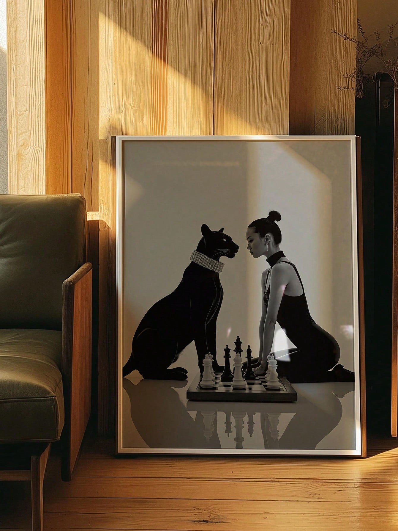 Expertly designed for bold and modern interiors, this retro art canvas poster features a bold female figure in striking red, creating a statement piece for any room. With its high-quality materials and vibrant colors, this poster adds an aesthetic touch to any wall. Elevate your decor with this unique piece.