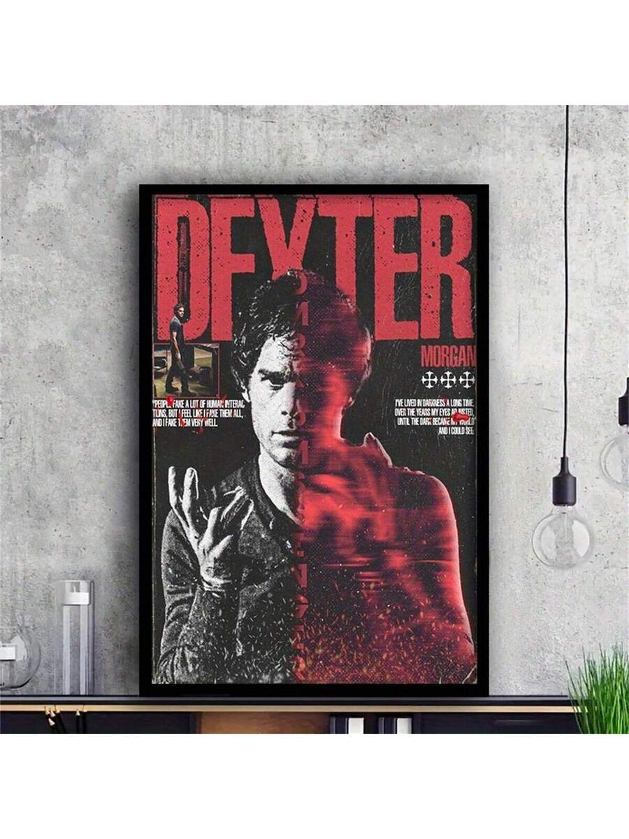 Make a bold statement with this red text canvas poster featuring a modern abstract vintage design. Its unframed style offers versatile display options, allowing effortless integration into any room. Ideal for adding a touch of contemporary sophistication to your home decor, this poster blends artistic flair with minimalist aesthetics for a striking focal point.