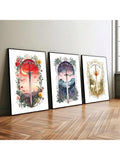 Transform your space with this striking Botanical Floral Sword Poster Set, where literary elegance meets botanical artistry. Each minimalist design seamlessly blends delicate florals with sword imagery, creating a sophisticated aesthetic that resonates with book enthusiasts and design-conscious collectors.