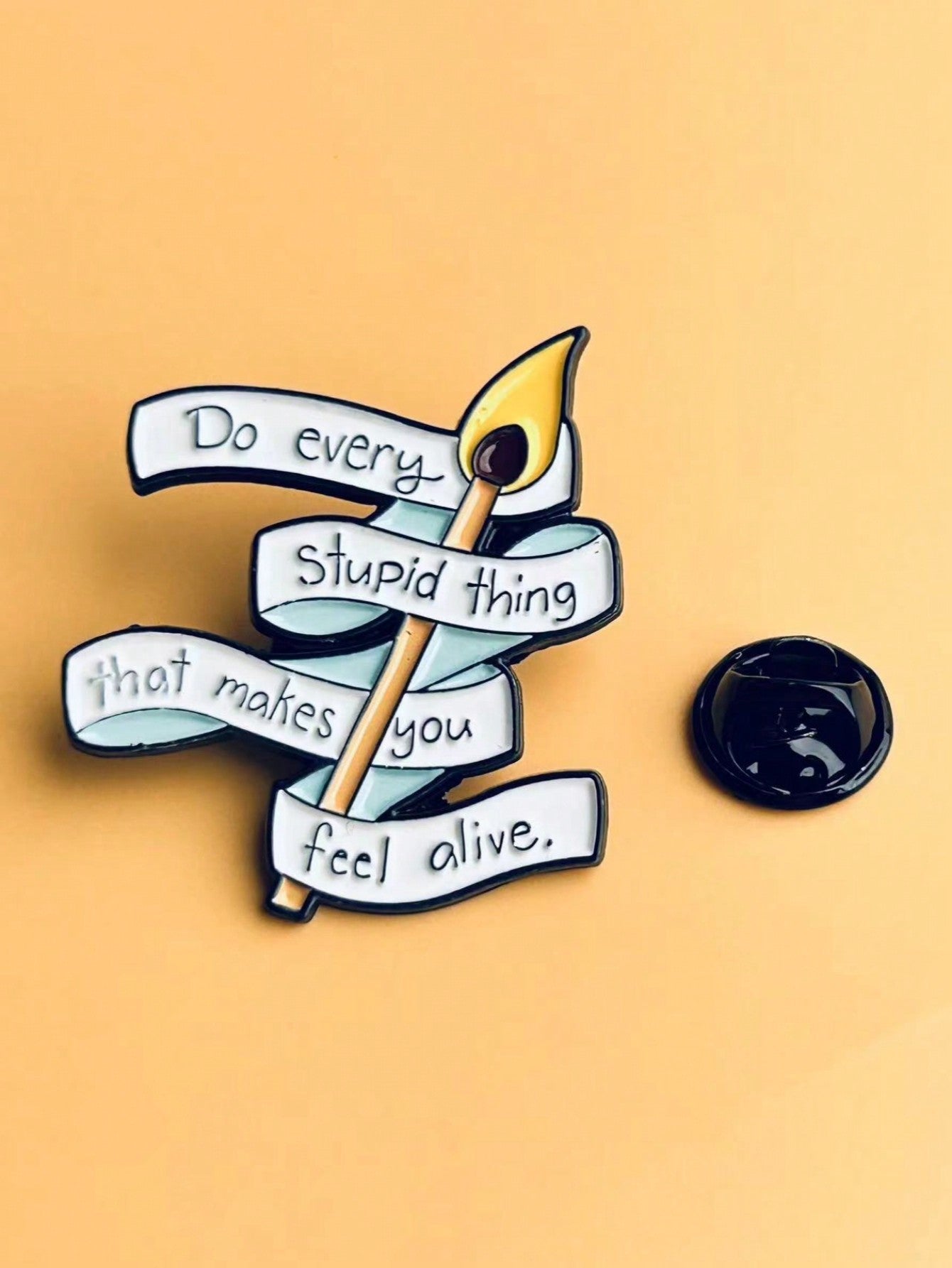 Elevate your style game with our Cartoon Holiday Enamel Brooch Pin. This versatile piece can be used to adorn your backpack or as a statement jewelry piece. The perfect gift for any occasion, the playful design adds a touch of whimsy to any outfit. Get yours today!