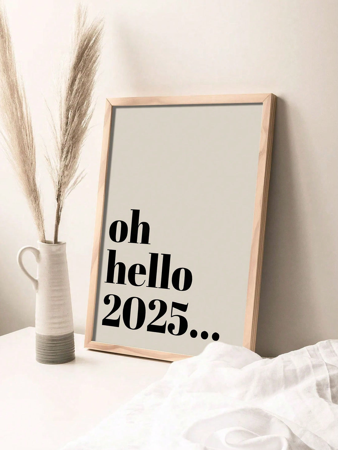 Celebrate the new year with style and modernity! Our Celebrate 2025 canvas poster is a perfect addition to your holiday decor, adding a touch of sophistication to any room. Made from high-quality materials, this poster will last for years to come, keeping the spirit of the holidays alive.