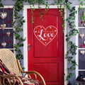 Add a charming, romantic touch to your home with our 10-piece Valentine's Day Decorative Door Banner Set. Made with high-quality materials, these banners are sure to impress your loved one and create a beautiful atmosphere. Perfect for celebrating Valentine's Day with your special someone.
