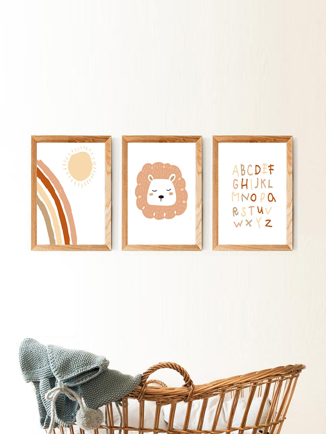 This 3-piece wall art set features charming cartoon lion designs that add a touch of whimsy to any home decor. Made with high-quality materials and vibrant colors, these art pieces are sure to make a statement in any room. Perfect for those looking to infuse their living space with style and personality.