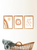 This 3-piece wall art set features charming cartoon lion designs that add a touch of whimsy to any home decor. Made with high-quality materials and vibrant colors, these art pieces are sure to make a statement in any room. Perfect for those looking to infuse their living space with style and personality.
