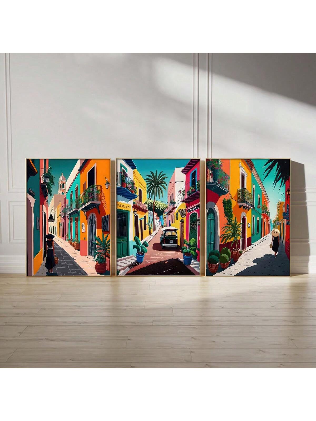 Elevate your living space with this charming 3-piece modern Nordic canvas set featuring a graceful cat and vibrant sunflowers. Designed to blend minimalist aesthetics with natural warmth, this artwork adds a sophisticated yet inviting touch to any room. Perfect for those seeking stylish home decor that balances contemporary design with subtle, nature-inspired elements.