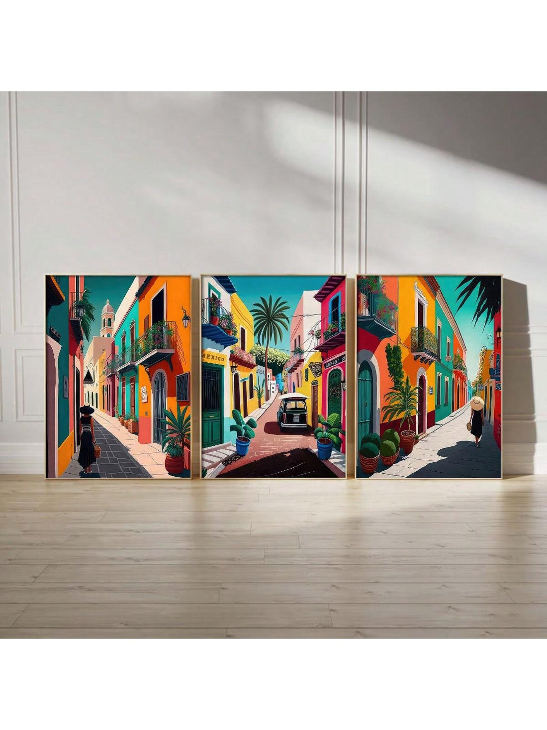 Elevate your living space with this charming 3-piece modern Nordic canvas set featuring a graceful cat and vibrant sunflowers. Designed to blend minimalist aesthetics with natural warmth, this artwork adds a sophisticated yet inviting touch to any room. Perfect for those seeking stylish home decor that balances contemporary design with subtle, nature-inspired elements.