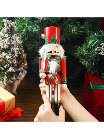 Celebrate the season with this delightful wooden nutcracker featuring three charming otters in festive red. Handcrafted with attention to detail, this holiday ornament brings warmth and whimsy to any home décor. Perfect as a standalone display piece or cherished gift, it captures the playful spirit of the holidays while adding a unique touch to your seasonal collection. An ideal choice for otter enthusiasts and nutcracker collectors alike.