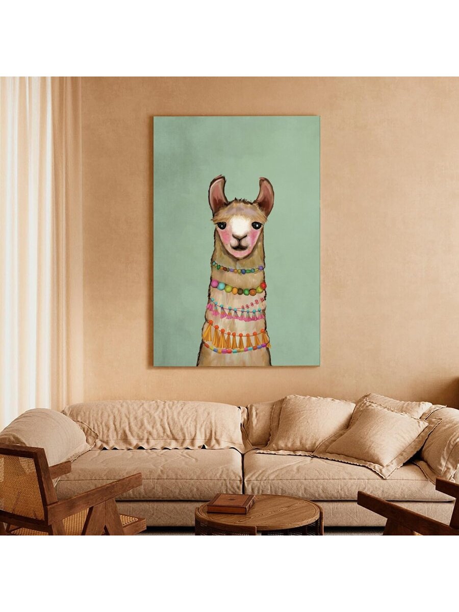 Introduce a touch of charm into any room with our Charming Alpaca Framed Canvas Art. This exquisite piece of wall decor features a serene alpaca, exquisitely framed on high-quality canvas. Add a perfect blend of elegance and warmth to your space with our Charming Alpaca Framed Canvas Art.