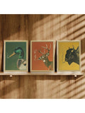 Transform your living space with this sophisticated Charming Animal Retro Canvas Art Set featuring elegant deer, cow, and wild duck illustrations. Each poster is expertly crafted on premium canvas, offering a perfect balance of rustic charm and artistic refinement. Ideal for nature enthusiasts and interior design connoisseurs seeking to add character and visual interest to any room.