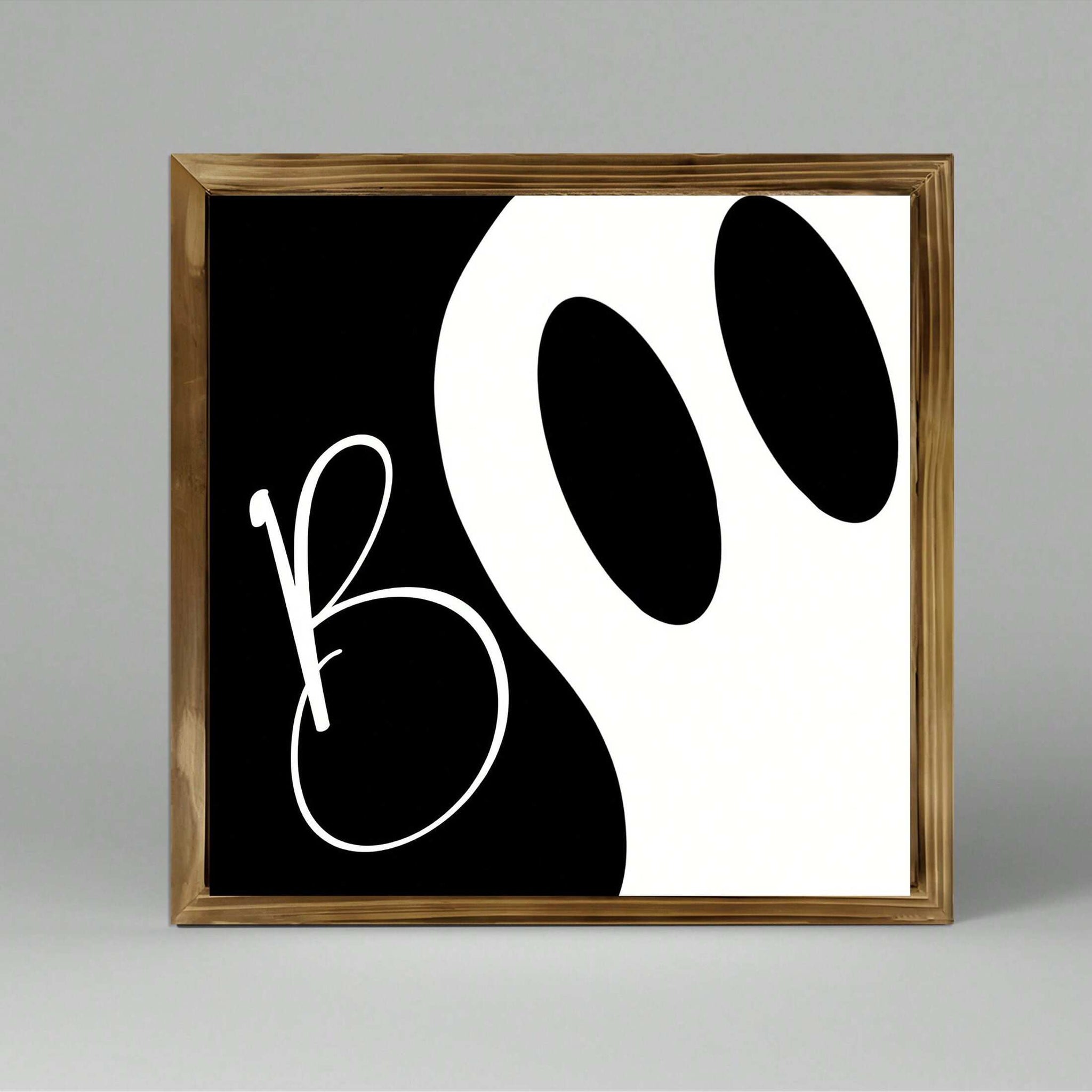 Add a touch of spooky charm to your Halloween decor with this printable "Boo" ghost sign. Designed for easy printing and display, it brings a festive and playful spirit to any room. Perfect for creating a welcoming yet eerie atmosphere, this wall art is an expert choice for seasonal decoration that’s both simple and impactful.