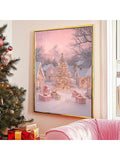 Transform your holiday space with this enchanting Christmas tree canvas art poster. Featuring a charming design that captures the warmth and magic of the season, this unframed wall decoration brings festive cheer to any room. The versatile canvas format allows you to customize your display with a frame of your choice, making it perfect for living rooms, bedrooms, or entryways. High-quality printing ensures vibrant colors and lasting appeal throughout the holiday season and beyond. An ideal choice for those 