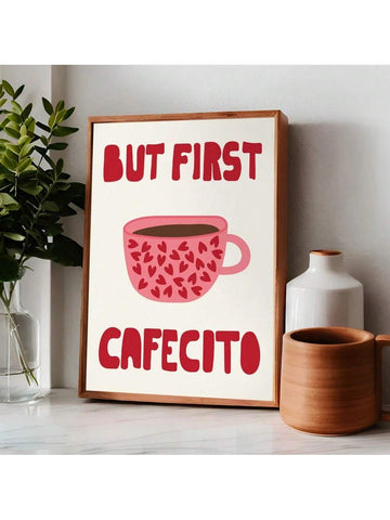 Elevate your kitchen ambiance with this charming pink aesthetic coffee print featuring a minimalist Spanish quote. Crafted on high-quality canvas, it blends subtle elegance with cultural flair, making it an ideal decor piece or a thoughtful, unique gift. Its soft tones and clean design complement various interior styles, adding warmth and personality to your space. Perfect for coffee lovers and art enthusiasts alike, this print transforms everyday moments into inspiring experiences.
