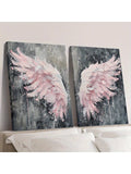 Add a touch of elegance and whimsy to any girl's room with these Charming Pink Angel Wings Posters. Featuring modern abstract designs in soft pink hues, these posters create a serene and inspiring atmosphere. Perfect for enhancing wall decor, they blend artistic sophistication with youthful charm, making them an ideal choice for a stylish and uplifting space.