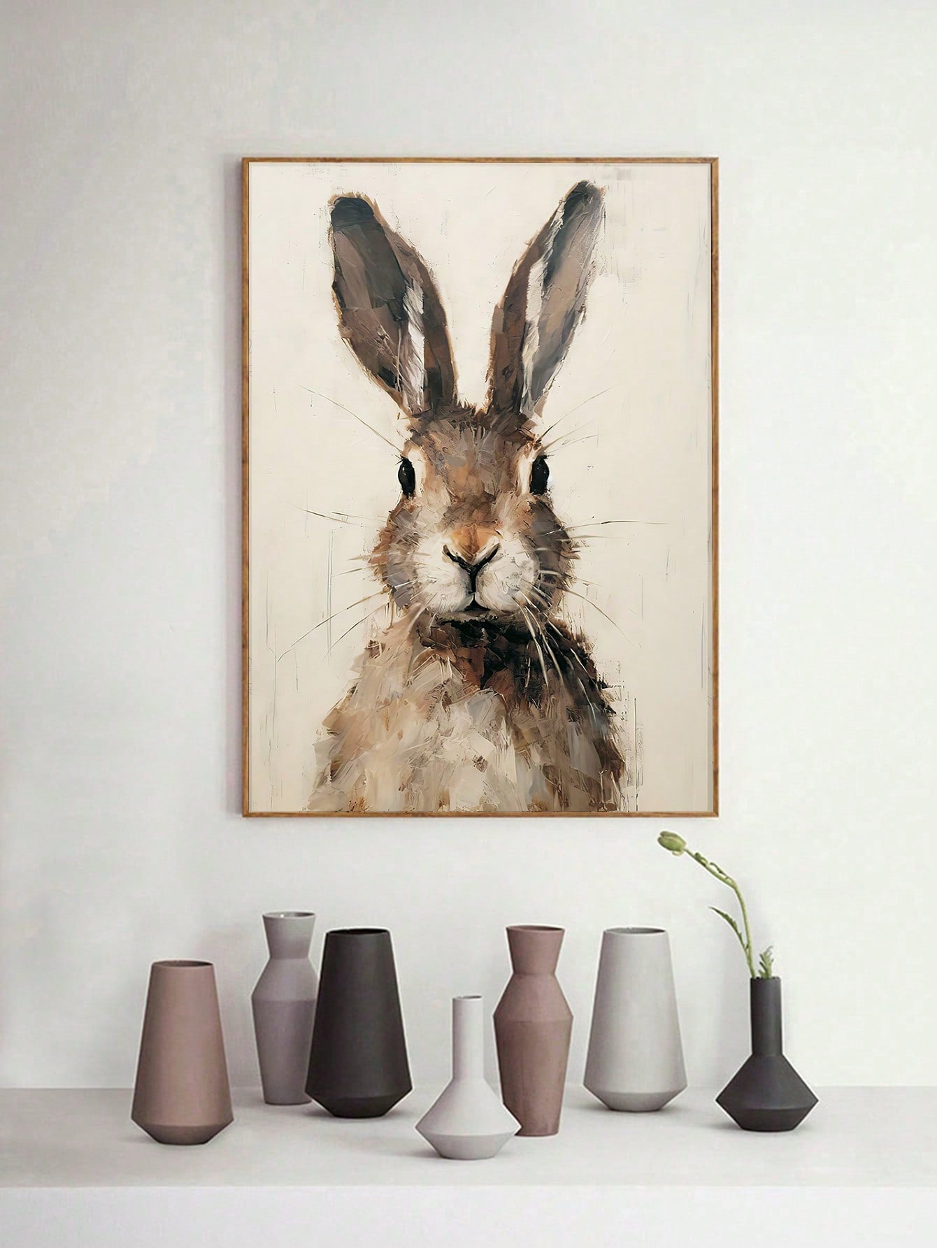 Transform your space with this Charming Rabbit Canvas Wall Art Poster, expertly designed for Easter celebrations and year-round display. The high-quality canvas construction ensures durability while the detailed rabbit artwork adds a sophisticated yet whimsical touch to bedrooms, offices, and living rooms. This versatile piece seamlessly integrates into various interior design styles, creating an instant focal point with its professional craftsmanship.